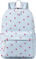 Bluboon School Backpack for Teen Girls Bookbags Elementary High School Corduroy Laptop Bags Women Travel Daypacks