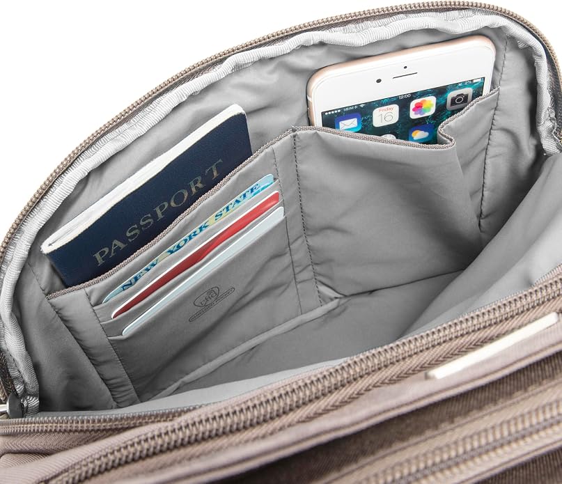 Travelon Anti-Theft Classic North/South Crossbody Bag