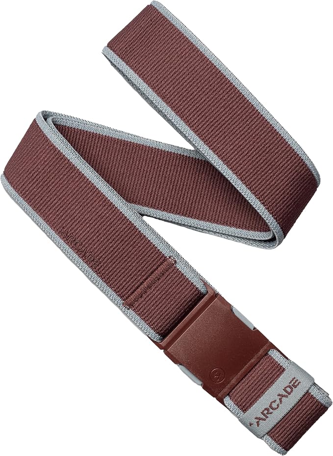 Arcade Belts A2 Unisex Adventure Belt: Heavy Duty Stretch, Metal Free Buckle
