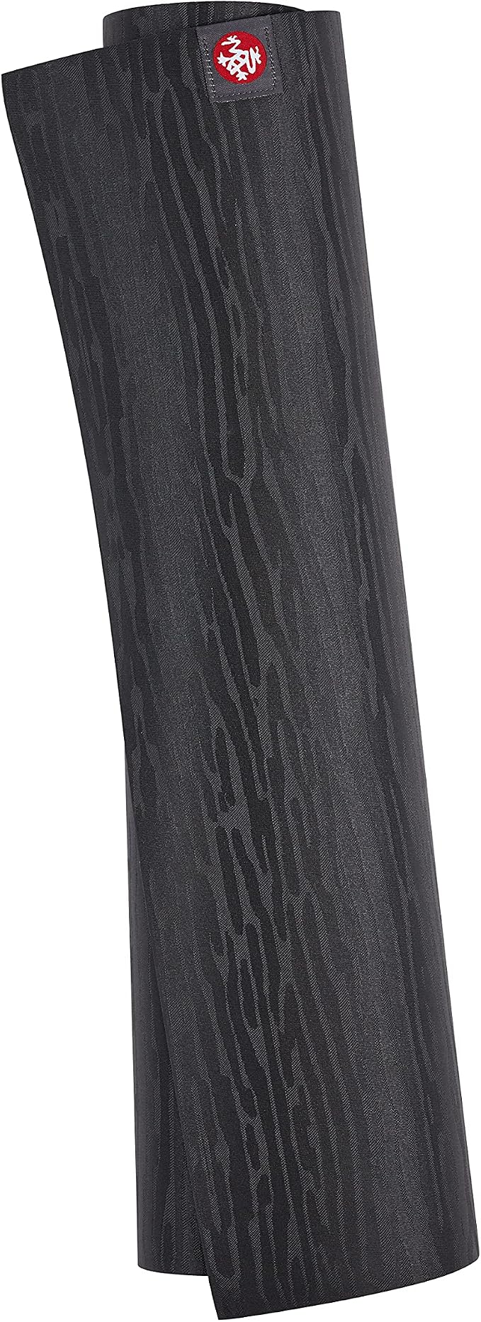 Manduka eKOLite Yoga Mat 71" - 4mm | Natural Rubber | Eco-Friendly | Soft Textured Surface | Natural Next-to-Skin Feel | 71 x 26 inches | Charcoal Grey
