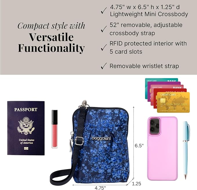 Baggallini RFID Bryant Pouch