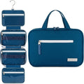 Eco Sun Hanging Travel Toiletry Bag — Designed in Hawaii — Water-Resistant Travel Organizer for Bathroom Accessories (Blue)