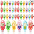 24 Pack Employee Appreciation Gift Bulk Scented Hand Sanitizers Gifts Set with Keychain Bulk Travel Size Hand Sanitizer Gel for Women Wedding Friend Coworker Nurse Birthday Gift Back to School