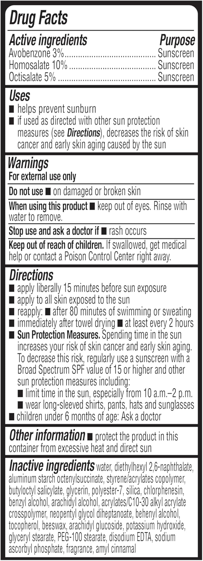 Amazon Basics Sport Sunscreen Lotion SPF 30, Water Resistant (80min), Formulated without Octinoxate & Oxybenzone, Broad Spectrum UVA/UVB Protection, 8 Fluid Ounce