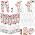24 Sets Halloween Little Boo Baby Shower Hand Cream and Lip Balm Gift Halloween Coquette Baby Shower Party Favors Travel Size Hand Lotion Lip Balm Bulk Halloweens Newborn Party for Guest Kids
