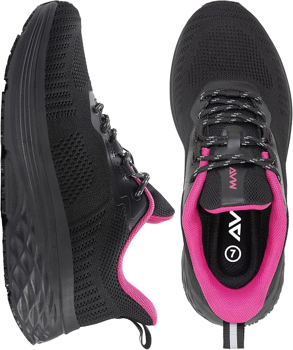 AVW Womens Non Slip Work Shoes Water Resistant Walking Sneakers Food Service Chef Kitchen Shoes