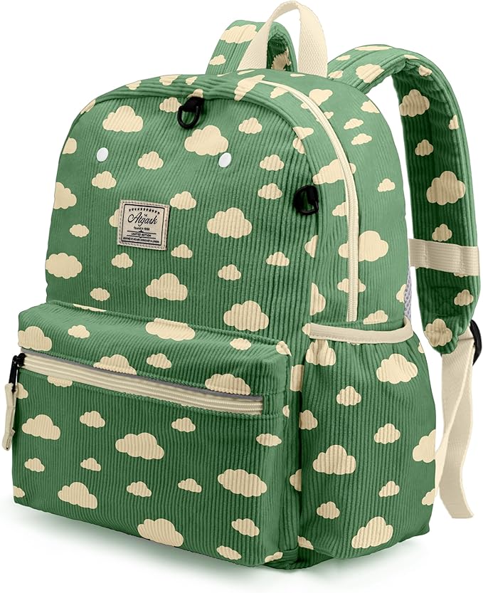 atgark Corduroy Toddler Backpack for Girls 2-5: Preschool Backpack for Girls