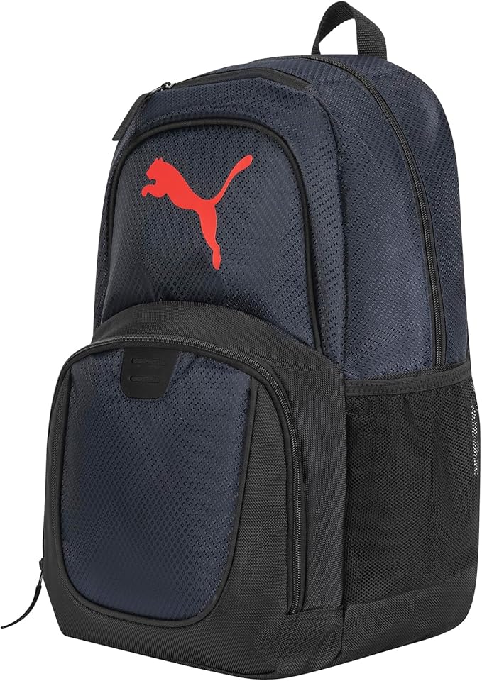 PUMA Contender Backpack, Red/Navy, OS