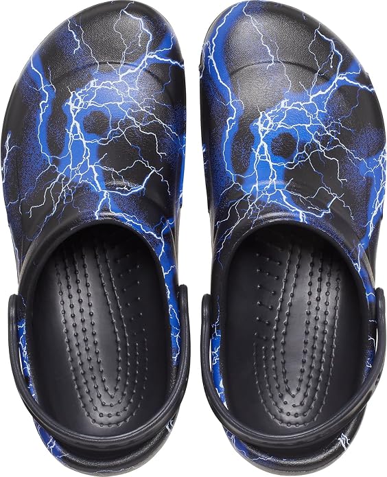 Crocs Unisex-Adult Bistro Graphic Clogs, Slip Resistant Work Shoes
