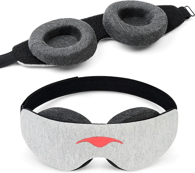 Manta Sleep Dream Duo Bundle - Manta Sleep Mask + Manta Slim Sleep Mask - 100% Total Blackout, Fully Adjustable, Zero Eye Pressure Eye Mask for Sleeping, Deep Rest, Travel, Napping