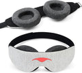 Manta Slim Sleep Mask – Ultra-Light Blackout Eye Mask with Adjustable Eye Cups, Above-the-Ear Elastic Strap, Minimalist Low-Profile Design for Better Rest