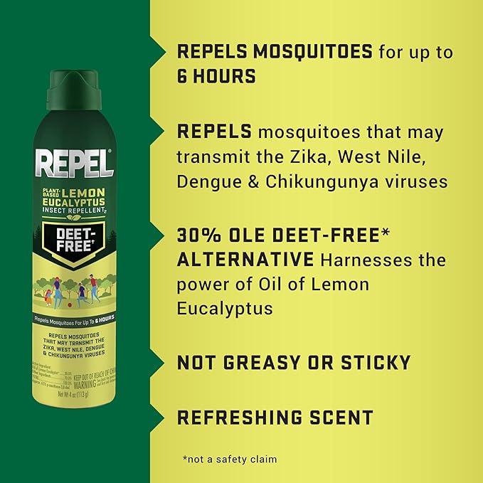 Repel Plant-Based Lemon Eucalyptus Insect Repellent, Oil