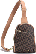 INICAT RFID Blocking Sling Bag, Anti Theft Crossbody Bag for Women Compact Travel Purses Vegan Leather