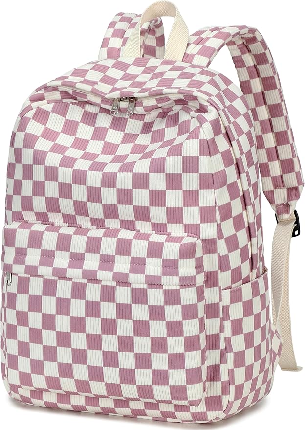 Bluboon School Backpack for Teen Girls Bookbags Elementary High School Corduroy Laptop Bags Women Travel Daypacks