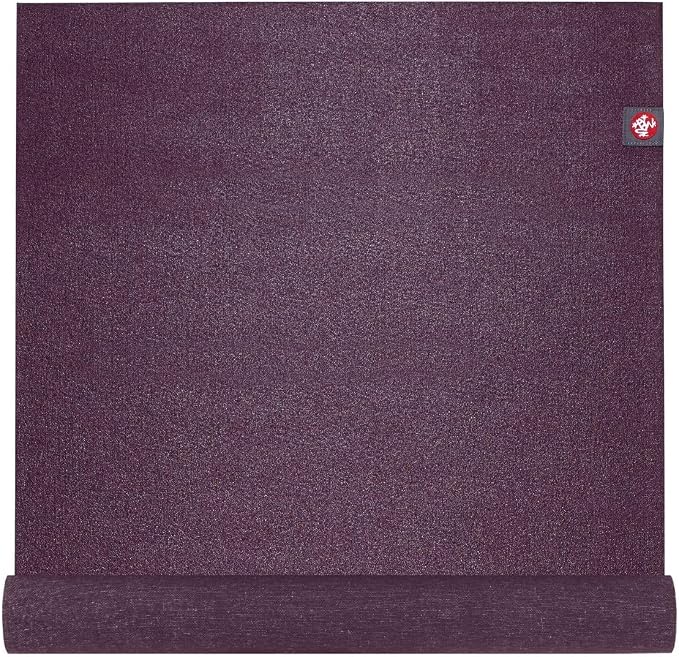 Manduka eKO SuperLite Yoga Mat - 1.5mm Natural Rubber | Foldable & Travel Friendly | Soft Textured Surface | Eco-friendly