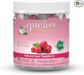 Three Lollies Queasy Drops Sugar Free - Natural Sour Raspberry Flavor - Ease Chemotherapy Nausea & Travel Sickness, Alleviates a Dry Mouth, Natural Ingredients - 32 ct