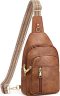 Anti Theft Crossbody Bags for Women RFID Sling Bag, Vegan Leather Cross Body Travel Purse for Women Men