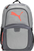 PUMA Evercat Contender Backpack, Grey/Coral