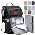 PILLANI Baby Diaper Bag Backpack - Baby Bag for Girls & Boys, Large Waterproof Toddler Diaper Backpack - Baby Shower Gifts & Registry Must Haves - Travel Diaper Bags with Changing Pad - Newborn Stuff