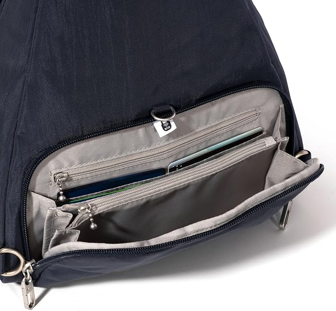 Baggallini Women's Securtex Anti-theft Vacation Convertible Sling