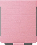 Amazon Kindle Scribe Fabric Folio Cover with Magnetic Attach, Sleek Protective Case - Rose