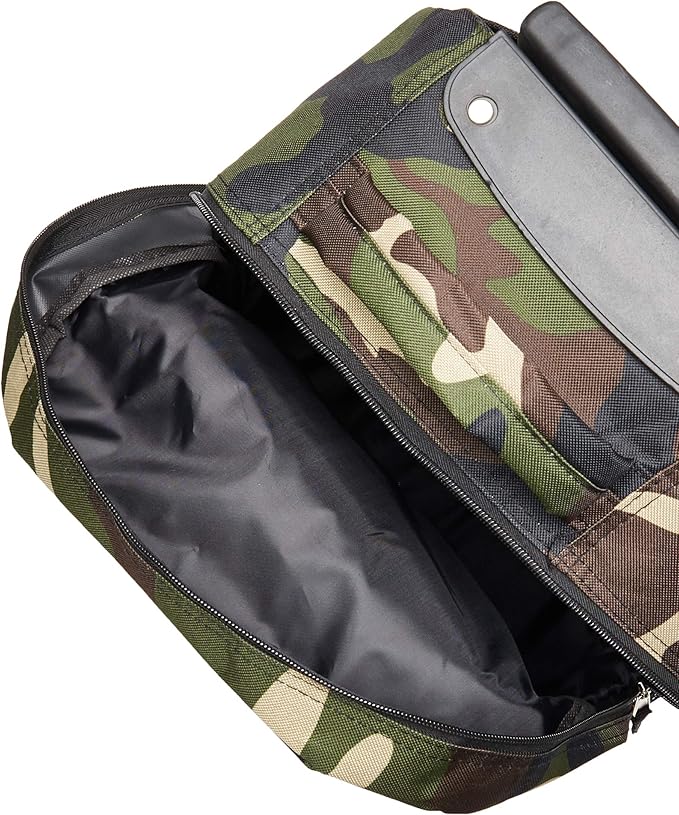 Rockland Double Handle 17" Rolling Backpack, Camo