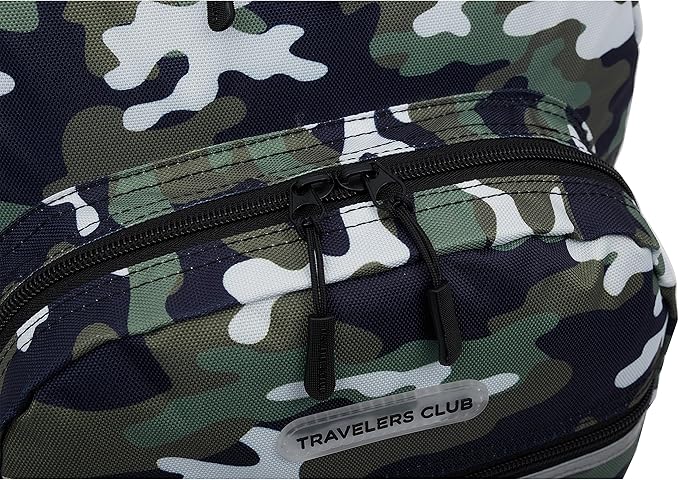 Travelers Club 18" Rolling Backpack with Shoulder Straps, Camo