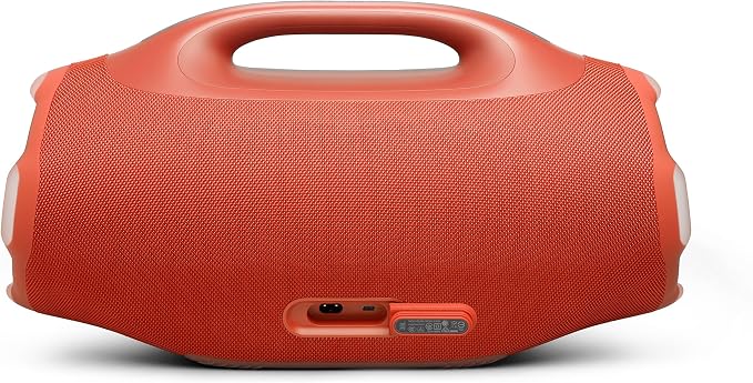 JBL Boombox 4 - Most Powerful JBL Portable Waterproof Speaker with Massive JBL Pro Sound, Up to 34 Hours of Playtime, & Multi-Speaker Connection by Auracast™ (Orange)