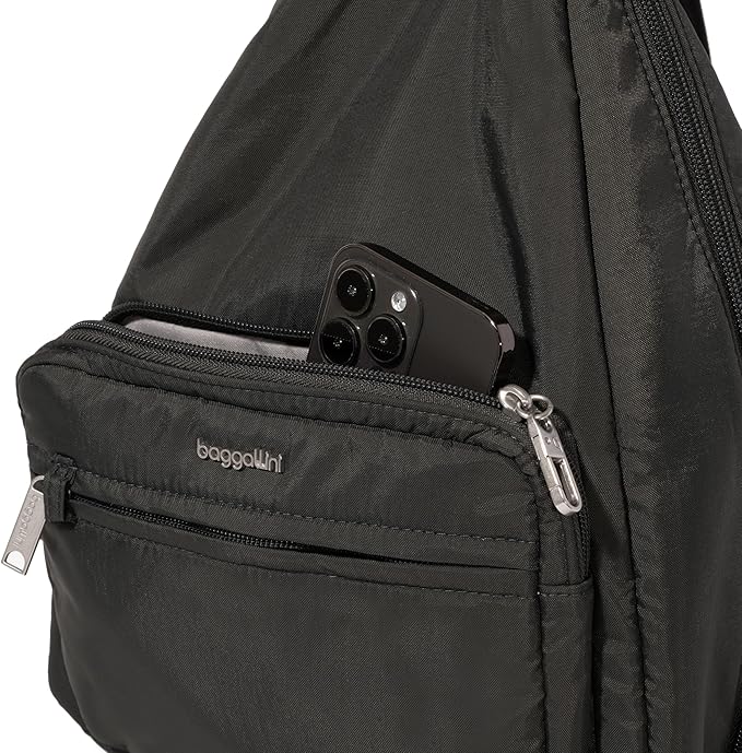 Baggallini Women's Securtex Anti-theft Vacation Convertible Sling