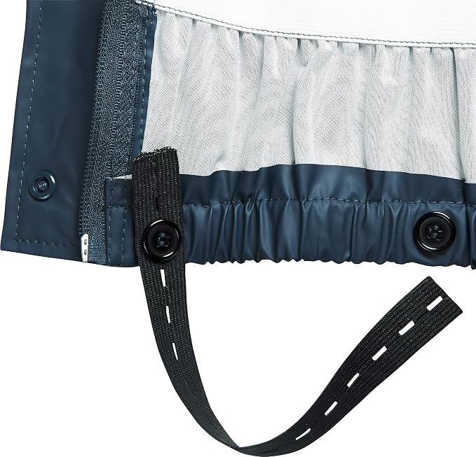Playshoes Kids Waterproof Protective Rain Gaiter Leggings (92-98 Medium, Navy)