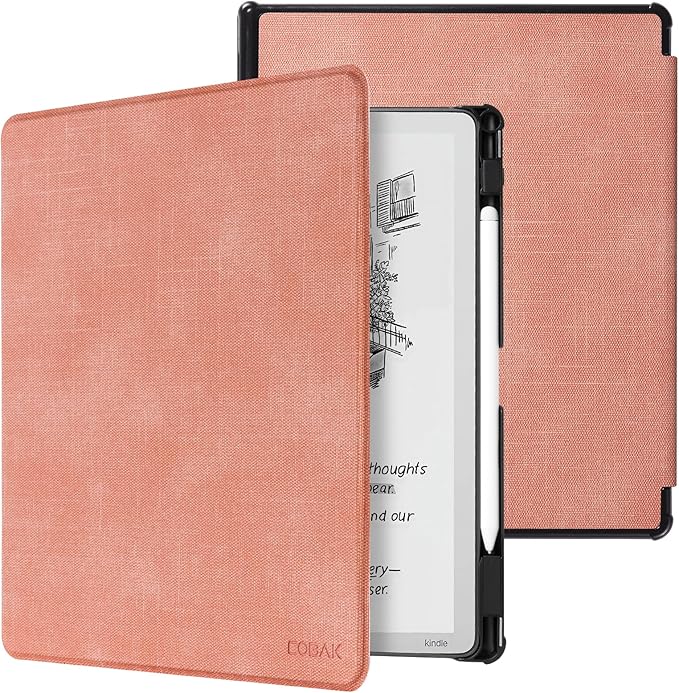 CoBak Case for 11" Kindle Scribe 3rd Generation 2025, Kindle Scribe Colorsoft - All New PU Leather Cover with Auto Sleep Wake, Pen Holder for Scribe 11" 2025 Released