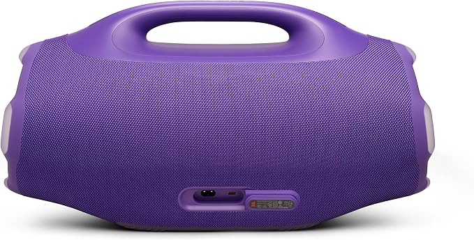 JBL Boombox 4 - Most Powerful JBL Portable Waterproof Speaker with Massive JBL Pro Sound, Up to 34 Hours of Playtime, & Multi-Speaker Connection by Auracast™ (Purple)