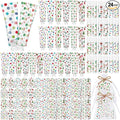 24 Sets/144 Pcs Christmas Party Favors Christmas Hand Cream Body Lotion Lip Balm Nail File Gifts Set Xmas Stocking Stuffers Travel Size Lotion Bulk Holiday Party Supplies for Coworkers Women Adults