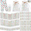 48 Sets/288 Pcs Christmas Party Favors Christmas Hand Cream Body Lotion Lip Balm Nail File Gifts Set Xmas Stocking Stuffers Travel Size Lotion Bulk Holiday Party Supplies for Coworkers Women Adults