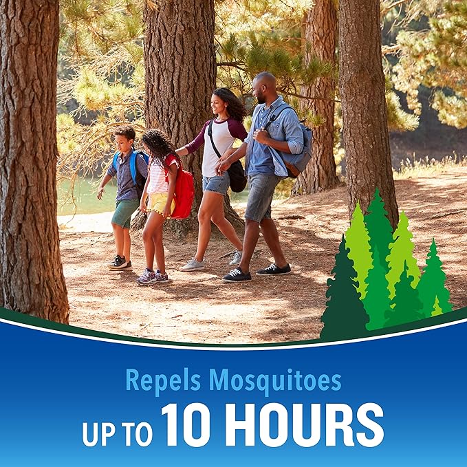 Cutter Backwoods Insect Repellent 6 Ounces, 2-Pack Aerosol, Repels Up To 10 Hours