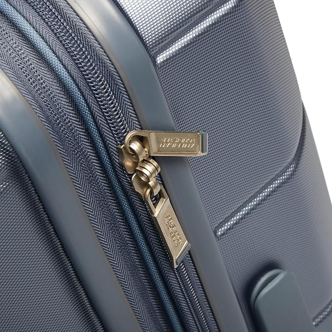 American Tourister Stratum 2.0 Expandable Hardside Luggage with Spinner Wheels, 24" SPINNER, Slate Blue