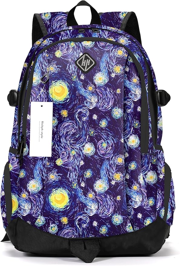 rickyh style Stylish Backpack: Multi-functional and Lightweight Bag for Travel, School, and Outdoor Activities