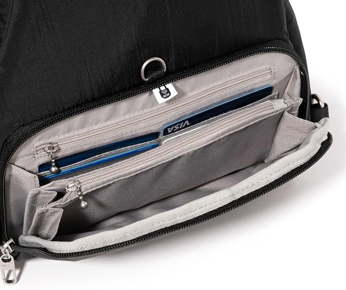 Baggallini Women's Securtex Anti-theft Vacation Convertible Sling