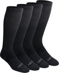 Dickies Men's Light Compression Comfort Over-The-Calf Socks, Available in M-XXL (2, 4 Pairs)