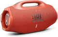 JBL Boombox 4 - Most Powerful JBL Portable Waterproof Speaker with Massive JBL Pro Sound, Up to 34 Hours of Playtime, & Multi-Speaker Connection by Auracast™ (Orange)