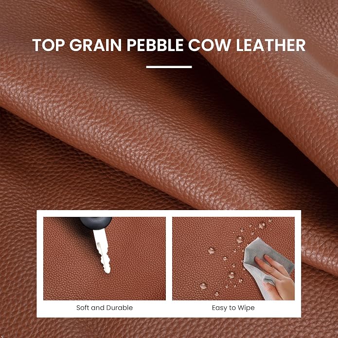 befen Genuine Leather Sling Bag for Women Anti Theft Crossbody Chest Bags Leather Fanny Packs for Travel with RFID Card Slots