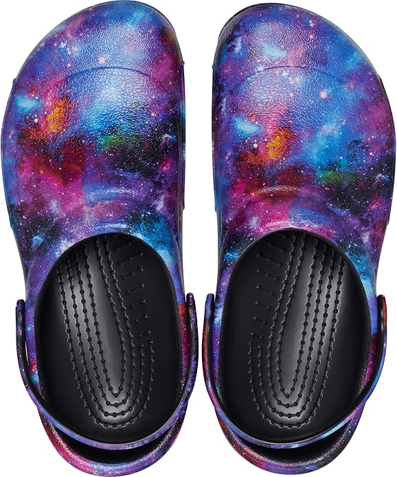 Crocs Unisex-Adult Bistro Graphic Clogs, Slip Resistant Work Shoes