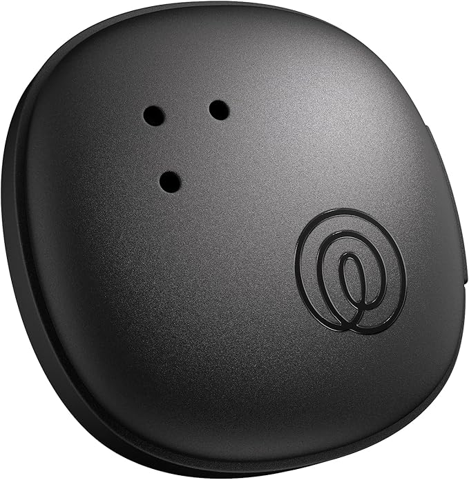 Tile by Life360 Sticker - Small Bluetooth Tracker, Remote Finder and Item Locator for Bikes, Glasses and More. Both iOS and Android Compatible. Phone Finder. 1-Pack (Black)