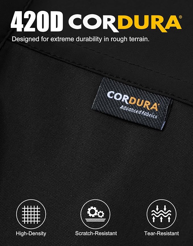 Pioneer Camp Gators for Hiking Boots Waterproof 420D Cordura Leg Gaiters Adjustable Men Women Hunting Fishing Snow Climbing
