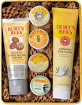 Burt's Bees Mothers Day Gifts Ideas - Classics Set, 6 Products in Giftable Tin – Cuticle Cream, Hand Salve, Lip Balm, Res-Q Ointment, Hand Repair and Foot Cream