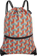 HOLYLUCK Drawstring Backpack Bag Sport Gym Sackpack