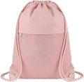 TILYMOL Drawstring Backpack Gym Bag - String Gym Bag for Men & Women, Lightweight Cinch Sports Sackpack for Beach, Travel, Yoga, Swimming, Pink