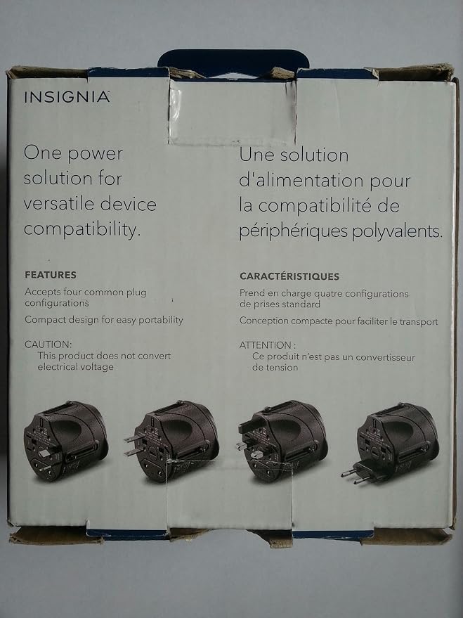 INSIGNIA All-in-1 Universal Adapter (NS-TADPT1-C)