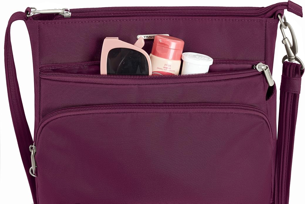 Travelon Anti-Theft Classic North/South Crossbody Bag