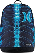 Hurley Unisex-Kids Graphic Backpack, Skeleton, One Size
